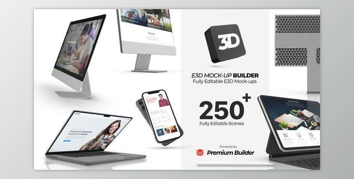 3D Mock-Up Builder (Videohive 34881981) - AE Project