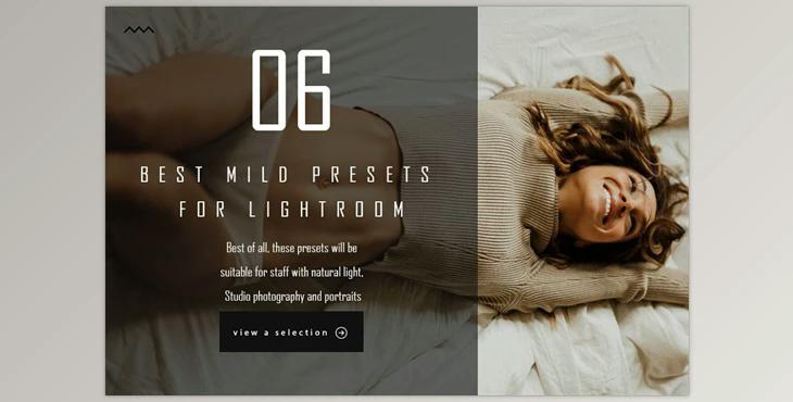 06 best mild presets for Lightroom CreativeMarket-4992144 XMP