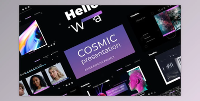 COSMIC presentation (Videohive 38526221) - AE Project