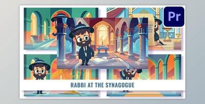 5 Concepts Flat Character Rabbi MOGRTs For Premiere Pro (Videohive 52590898)