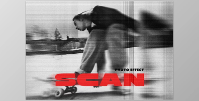 Distorted Scanner Photo Effect - 91930672