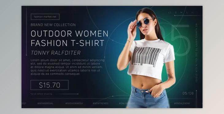 Fashion Market Promotion (Videohive 30818822) - AE Project