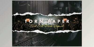 Torn Paper Cutout Photo Effect CreativeMarket-5375654