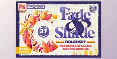 Fade & Shade Photoshop Brush Set Creative Market – 12698536
