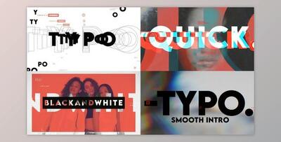 Typo Intro (Videohive 29625875) - AE Project