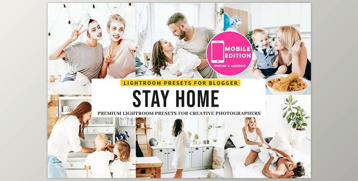 Stay Home Lightroom Presets CreativeMarket-5345234