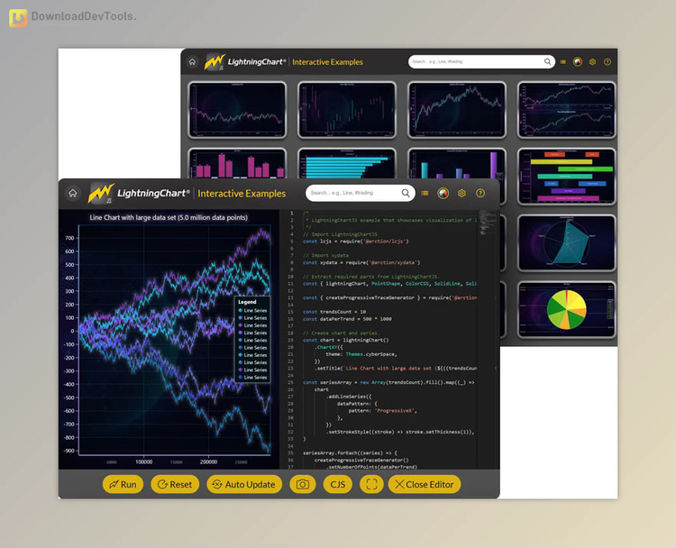 Arction LightningChart JS v4.2.1 (22 Sep 2023) + CRACK