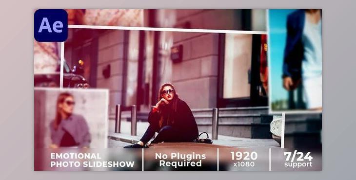 Emotional Photo Slideshow (Videohive 37441848) - AE Project