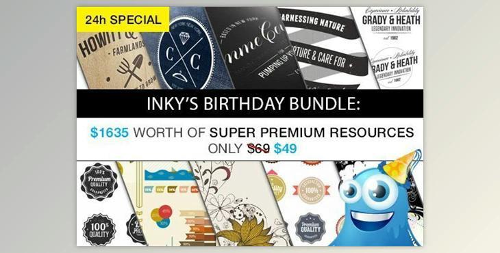 InkyDeals – Inkys Birthday Bundle