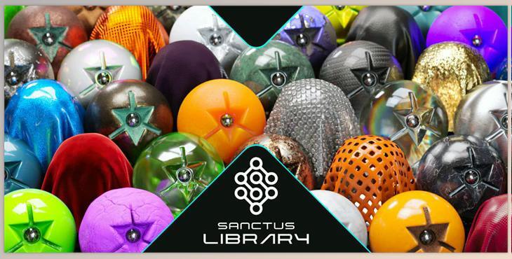 Blender Market – Sanctus Library - Procedural Materials v3.2