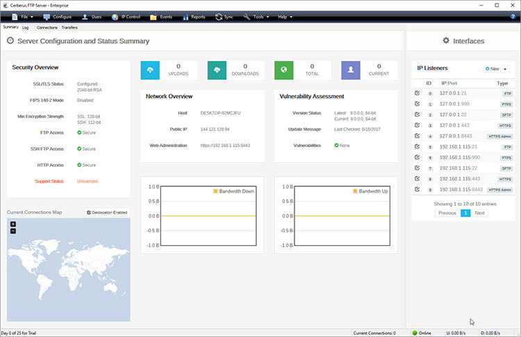Cerberus FTP Server Enterprise 2025.1.1 x64