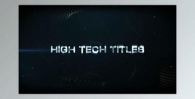 High Tech Titles Logo (Videohive 4158800)