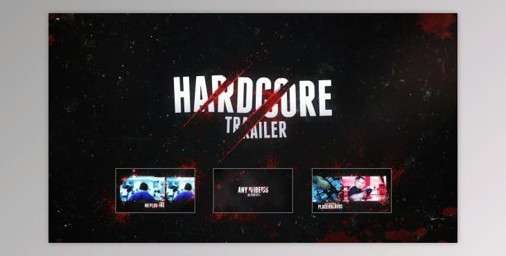 Hardcore Trailer (Videohive 12677150) - AE Project