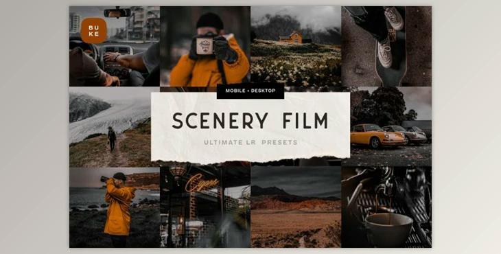 Scenery Film – 3 Lightroom Presets By BukeShop