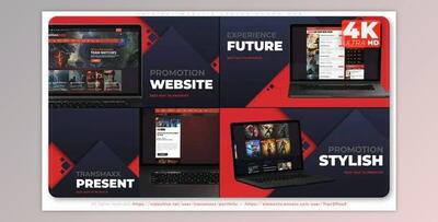 Original Website Laptop Promo W08 (Videohive 33560277) - AE Project
