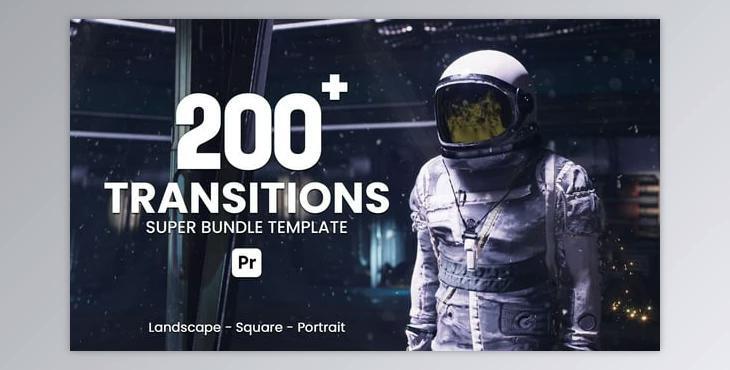 Transitions Super Bundle for Premiere Pro (Videohive 55639250) - PR Project