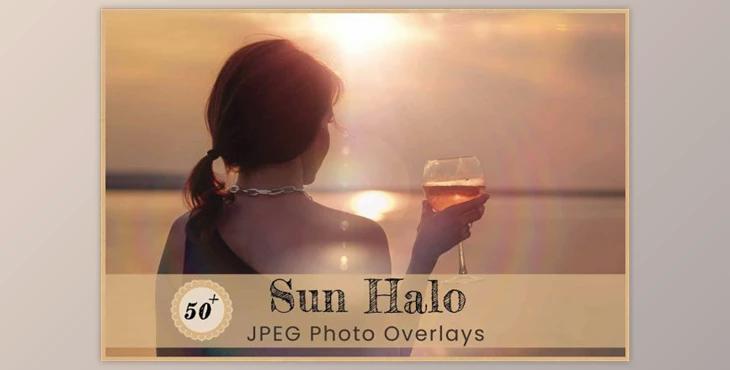 Sun Halo Photo Overlays Backdrops By EpicoMedia