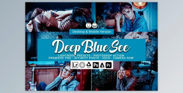 Deep Blue Sea Lightroom Presets By DreamColor