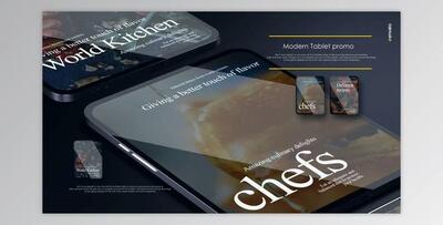Tablet Mockup (Videohive 44836896) - AE Project