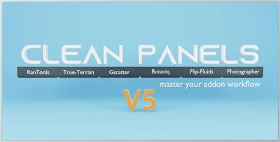 Blender Market – Clean Panels v6.1.3