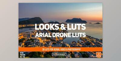 Looks and LUTs Aerial Drone LUTs