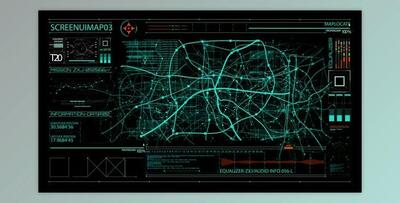 HUD700 Screen MAP3 (Videohive 45954415) - AE Project