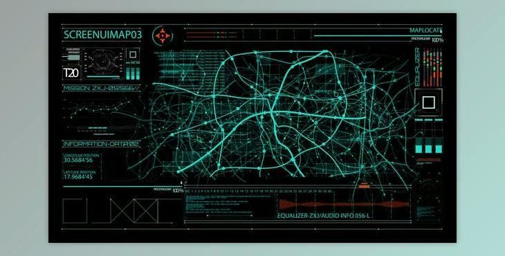 HUD700 Screen MAP3 (Videohive 45954415) - AE Project