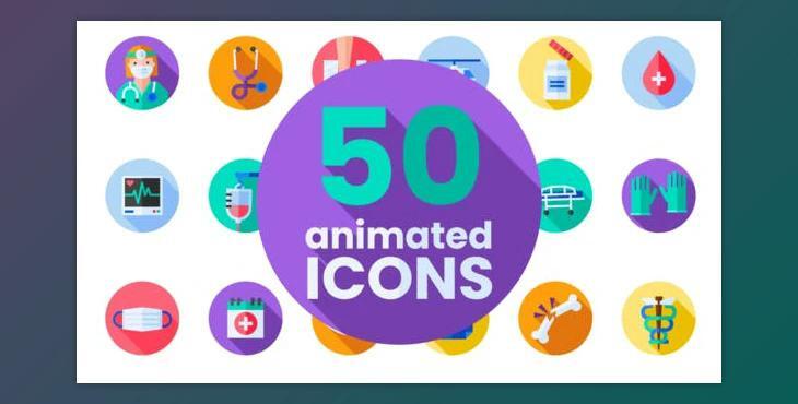 Medical Icons Pack (Videohive 28514377) - AE Project