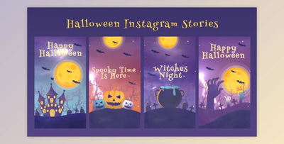 Halloween Instagram Stories (Videohive 47691142) - AE Project