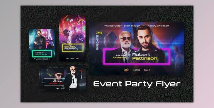 Event Party Flyer (Videohive 51223488) - AE Project