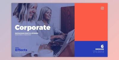 Corporate Instagram Post & Story B73 (Videohive 32384693) - AE Project