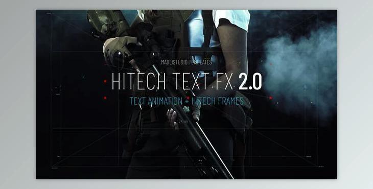 Hitech Text FX 2 (Videohive 28116200) - AE Project