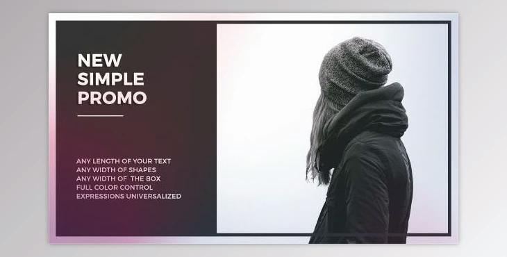 Simple Promo (Videohive 19413990) - AE Project