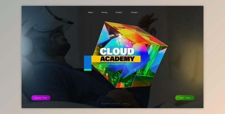 3D Cube Glass Colorful Computer Science Lower Thirds (Videohive 48226503) - AE Project