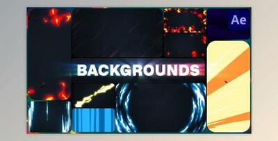 Animated Backgrounds for After Effects (Videohive 50891165) - AE Project