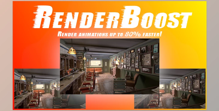 Blender Market - Renderboost Pro 0.2.1 Blender addon