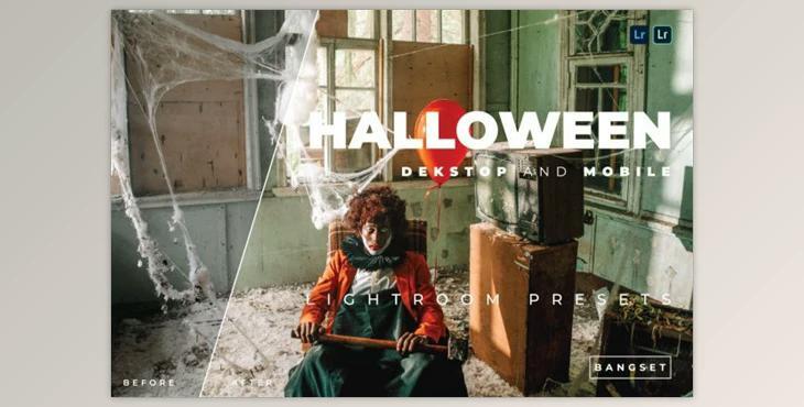 Halloween Desktop and Mobile Lightroom Preset by Bangset