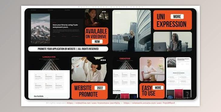 Multi Screen Website Promo (Videohive 38034717) - AE Project