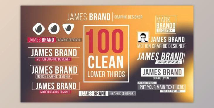 Lower Thirds (Videohive 13313116)