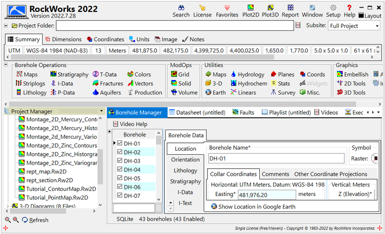 RockWare RockWorks 2022.7.28 x64
