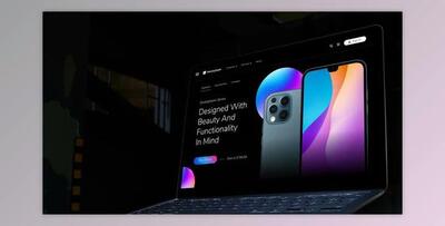 Laptop Screen Display Website Mockup (Videohive 47193156) - AE Project