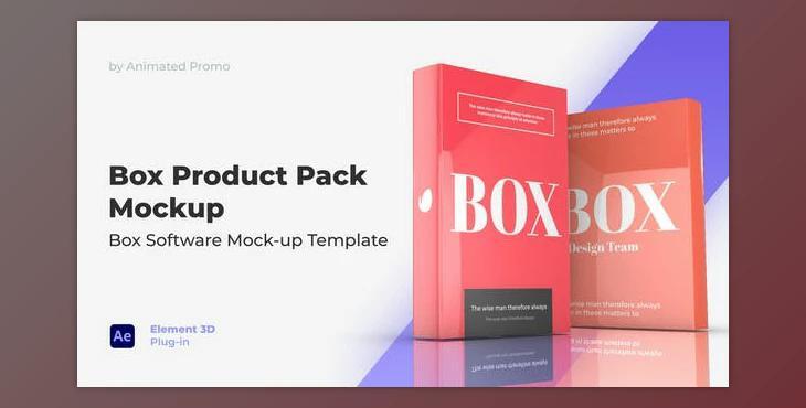 Product Mockup (VideohiveBox 30954085) - AE Project