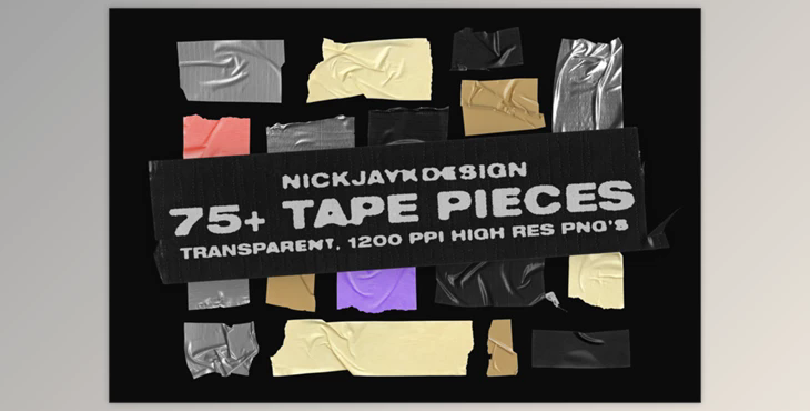 Tape Pieces – 75+ Transparent PNGs