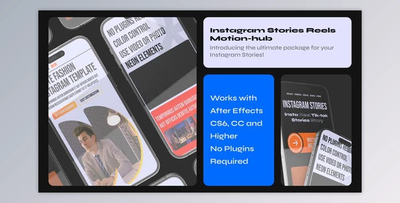 Instagram Stories-Reels for Youtube and Tik Tok (Videohive 47602723) - AE Project