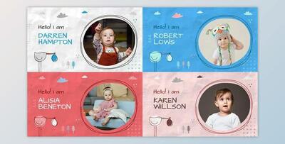 Baby Album Slideshow (Videohive 32377511) - AE Project