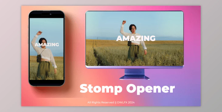 Stomp Opener (Videohive 54436886) - AE Project