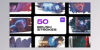Brushstrokes for Premiere Pro (Videohive 33360615)