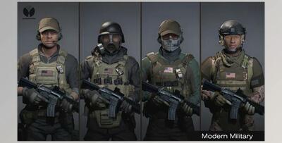 Unreal Engine - ModernMilitary Bundle (Engine version 4.26- 4.27, 5.0 -5.2)