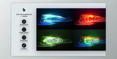 Color Lines Logo Reveal (Videohive 28447638)