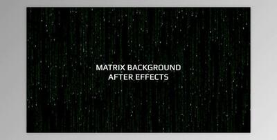 Videohive Matrix Background AE 39080551